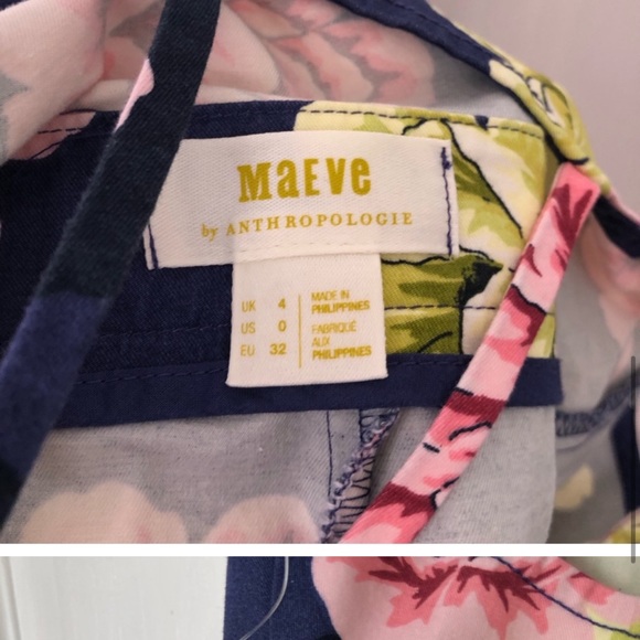 Anthropologie Maeve Retro Collared Romper - Picture 11 of 11